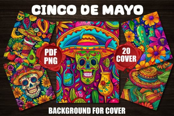 Cinco De Mayo Backgrounds for Covers