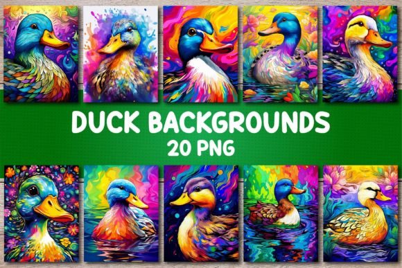 Duck Backgrounds for Covers