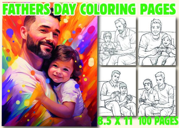 Fathers Day Coloring Pages