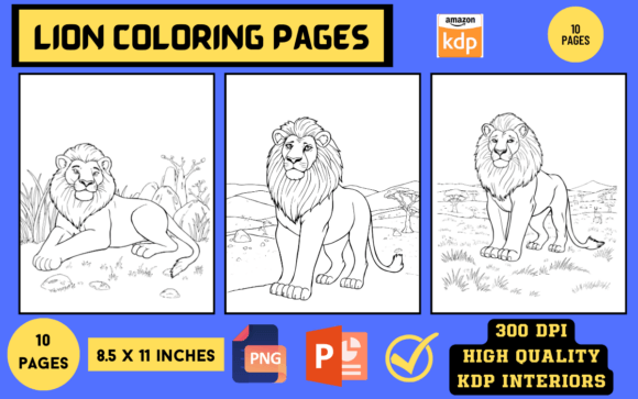 Lion Coloring Pages: A Practical, Print-Ready Resource for Educators, Parents, and KDP Creators