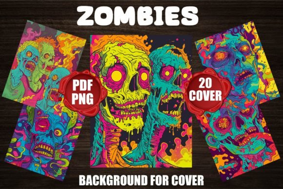 Zombies Backgrounds for Covers